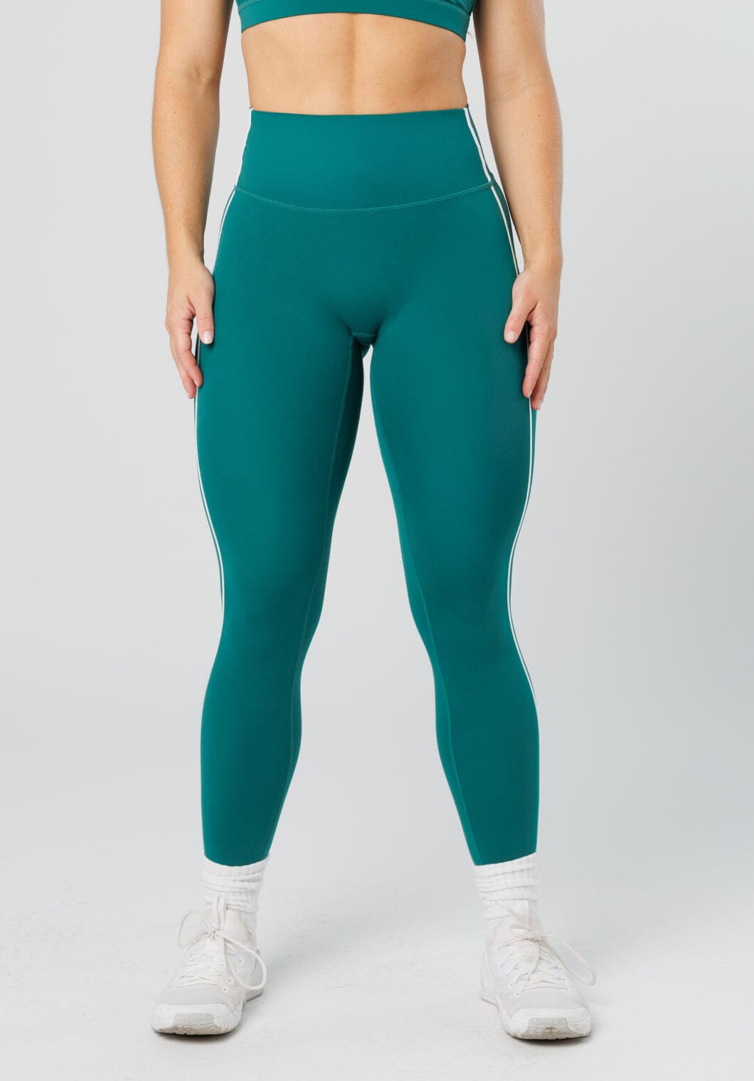 Reluna Contrast-Piping Sculptseam® Plus Legging Riviera Leggings/Joggers Paragon Fitwear 
