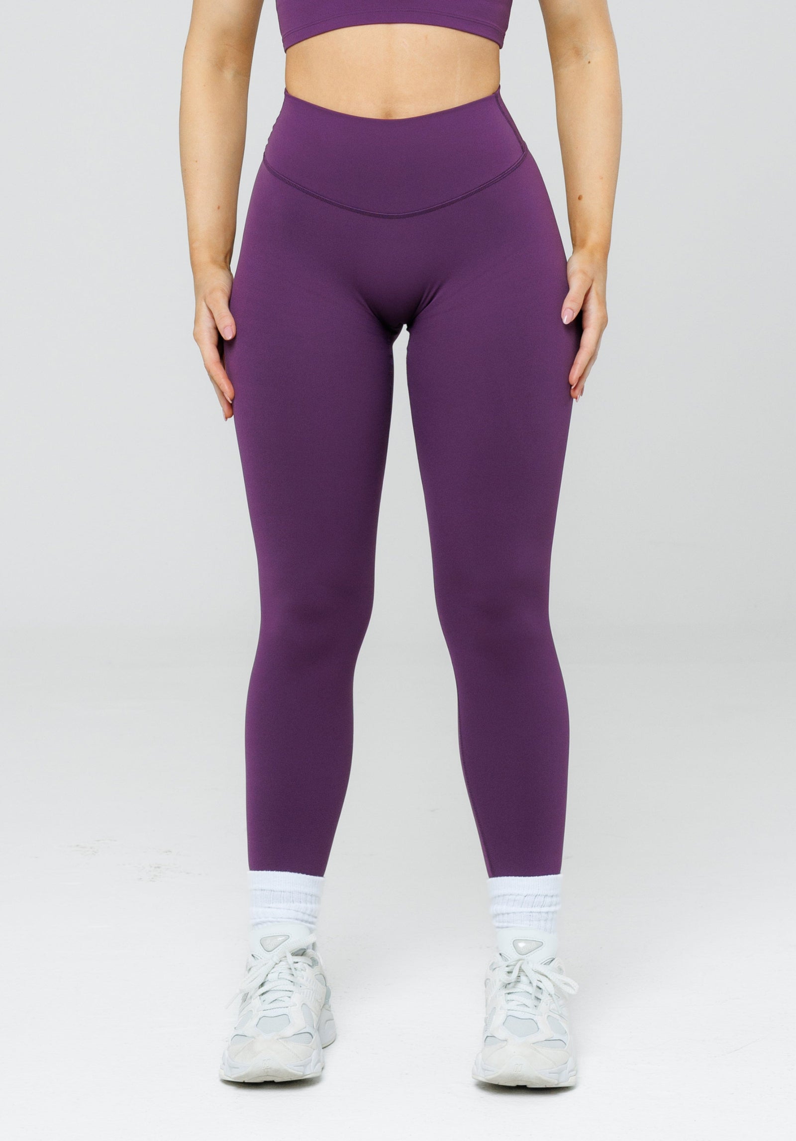 RecStretch Original Sculptseam® Plus Legging Plum Leggings/Joggers Paragon Fitwear 