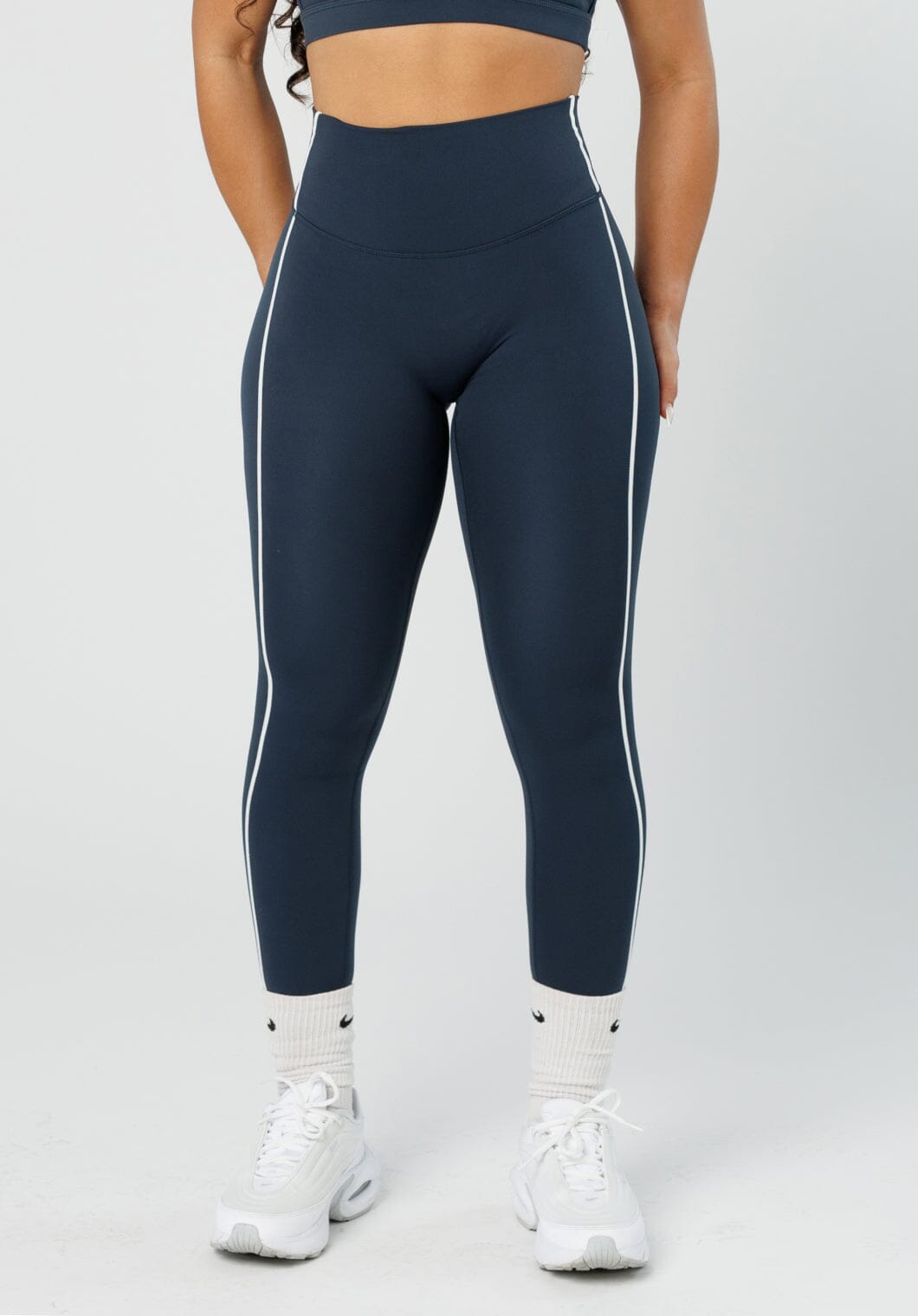 Reluna Contrast-Piping Sculptseam® Plus Legging Dark Night Leggings/Joggers Paragon Fitwear 
