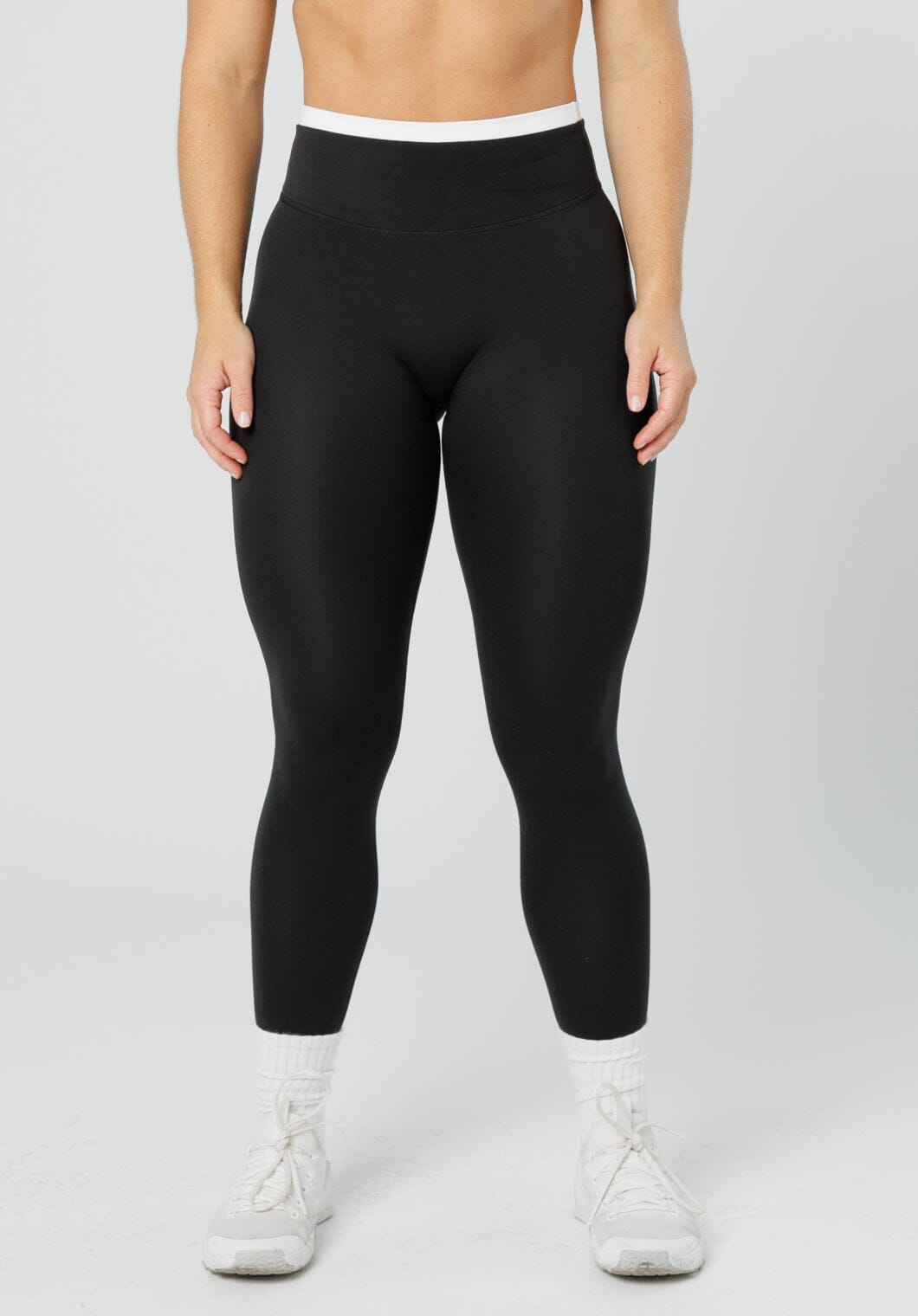 Reluna Double-Layer Sculptseam® Plus Legging Black Leggings/Joggers Paragon Fitwear 