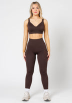 CurveFlex Hourglass Sculptseam® Plus Seamless Legging Walnut Leggings/Joggers Paragon Fitwear 