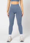 CurveFlex Hourglass Sculptseam® Plus Seamless Legging Slate Leggings/Joggers Paragon Fitwear 