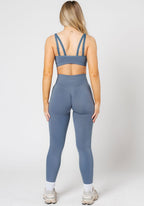 CurveFlex Hourglass Sculptseam® Plus Seamless Legging Slate Leggings/Joggers Paragon Fitwear 