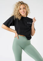 Cotton Radiate Pump Cover Black Tops/Tanks Paragon Fitwear 