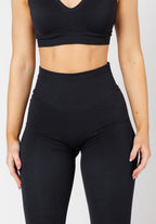 CurveFlex Hourglass Sculptseam® Plus Seamless Legging Black Leggings/Joggers Paragon Fitwear 