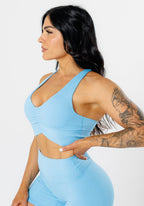 Reluna Ruched Bra Bright Side Sports Bras Paragon Fitwear 