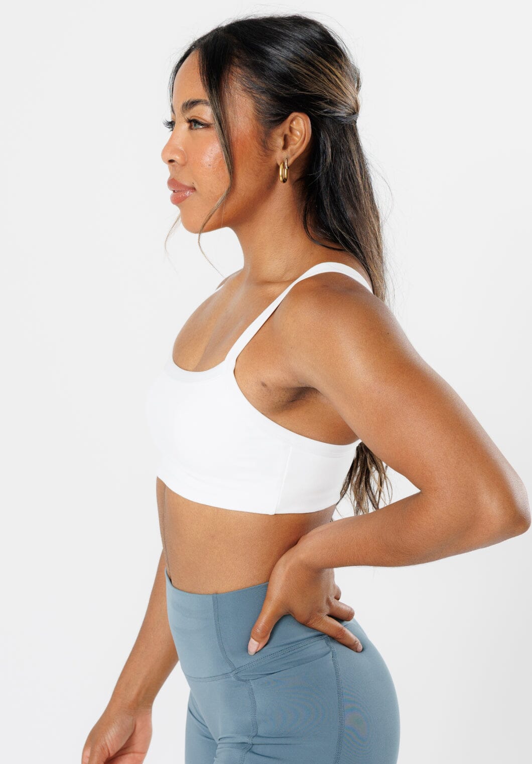 Reluna™ Multi-Fit Bra White Sports Bras Paragon Fitwear 