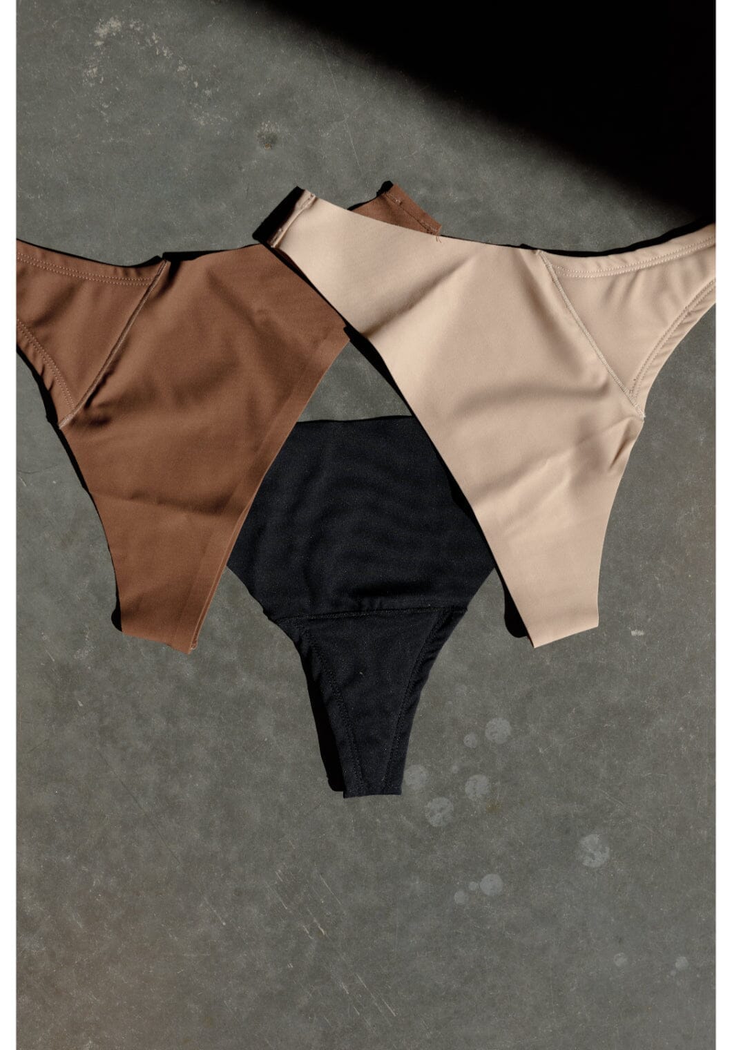 Cameltoe Coverage Thong Black Underwear Paragon Fitwear 