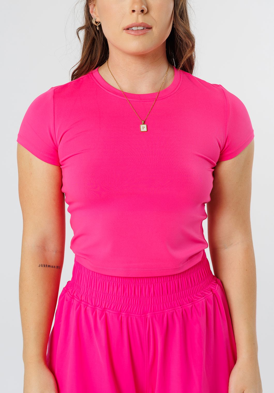 Reluna™ Short Sleeve Mid Crush Tops/Tanks Paragon Fitwear 