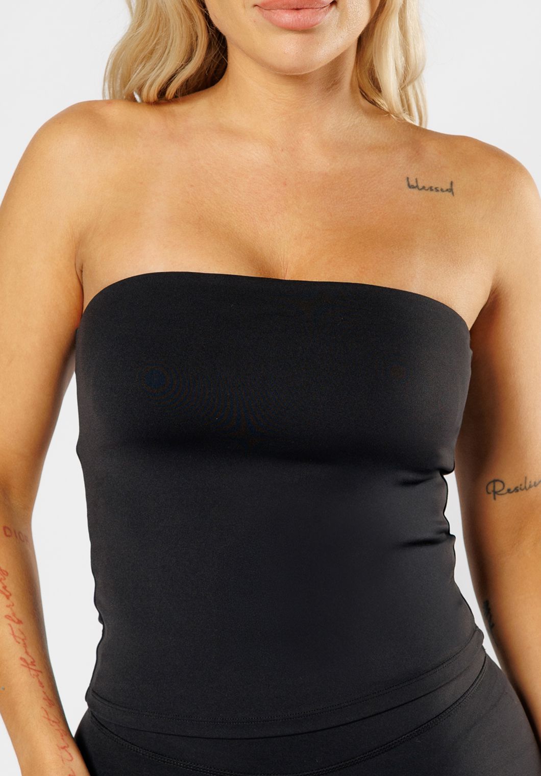 RecStretch™ Strapless Brami Black Sports Bras Paragon Fitwear 