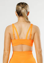 CurveFlex™ Seamless Form Bra Apricot Sports Bras Paragon Fitwear 