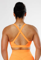 RecStretch™ Defy Bra Apricot Sports Bras Paragon Fitwear 
