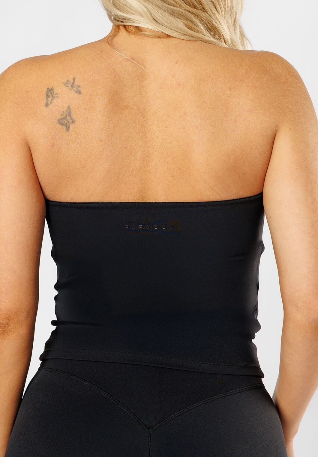 RecStretch™ Strapless Brami Black Sports Bras Paragon Fitwear 