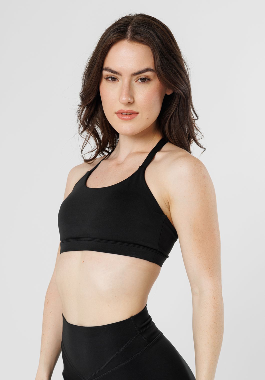Reluna™ Rise Bra Black Sports Bras Paragon Fitwear 