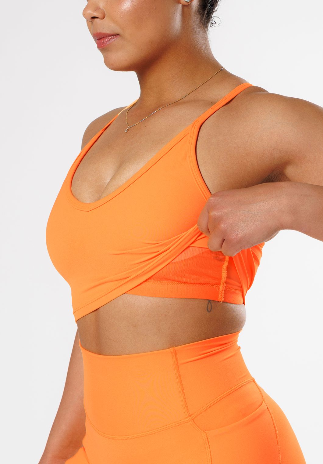 RecStretch Legend Brami Apricot Sports Bras Paragon Fitwear 