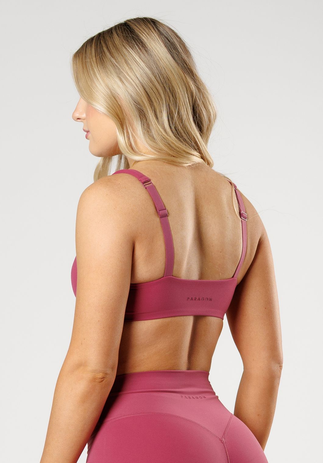 FormLux™ Curve LiteSculpt™ Bra Raspberry Sports Bras Paragon Fitwear 