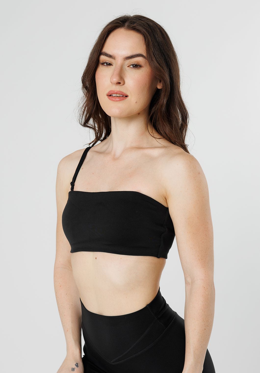 Reluna™ Infinity Bra Black Sports Bras Paragon Fitwear 