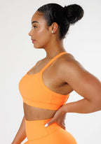 RecStretch™ Defy Bra Apricot Sports Bras Paragon Fitwear 