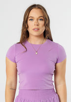 Reluna™ Short Sleeve Mid Zap Tops/Tanks Paragon Fitwear 