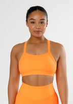 RecStretch™ Defy Bra Apricot Sports Bras Paragon Fitwear 