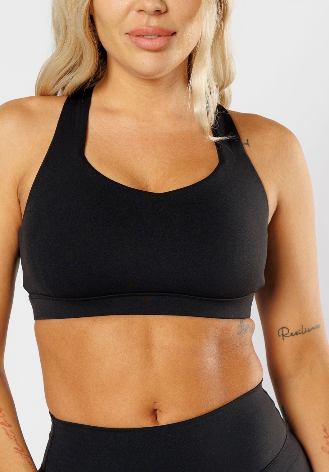 RecStretch™ Perform Bra Black Sports Bras Paragon Fitwear 