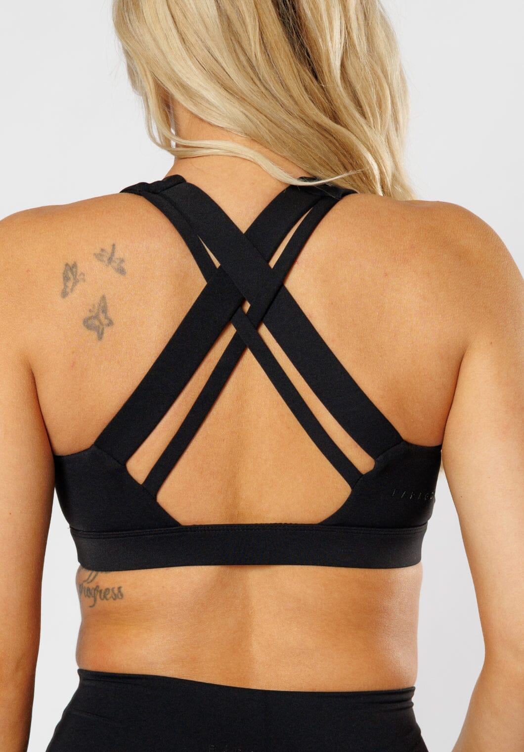 RecStretch™ Perform Bra Black Sports Bras Paragon Fitwear 