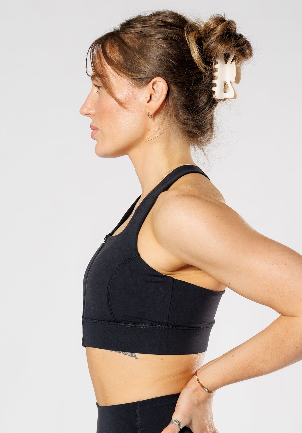FormLux™ Locked In Bra Black Sports Bras Paragon Fitwear 
