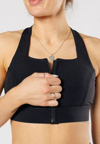 FormLux™ Locked In Bra Black Sports Bras Paragon Fitwear 