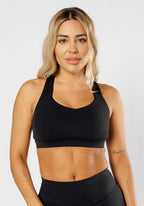 RecStretch™ Perform Bra Black Sports Bras Paragon Fitwear 