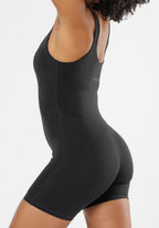 Reluna™ AirBrushed Sculptseam® Shortsuit Black Jumpsuit Paragon Fitwear 