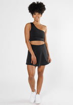 Reluna™ Sweat Skort Black Shorts Paragon Fitwear 