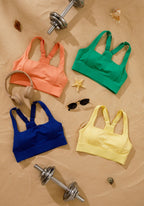 Reluna™ Refined Square Bra Daisy Sports Bras Paragon Fitwear 
