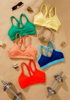 Reluna™ Gemini Bra Guava Sports Bras Paragon Fitwear 