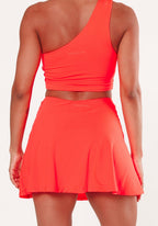 Reluna™ Sweat Skort Hibiscus Shorts Paragon Fitwear 
