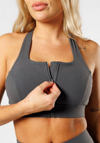 FormLux™ Locked In Bra Carbon Sports Bras Paragon Fitwear 