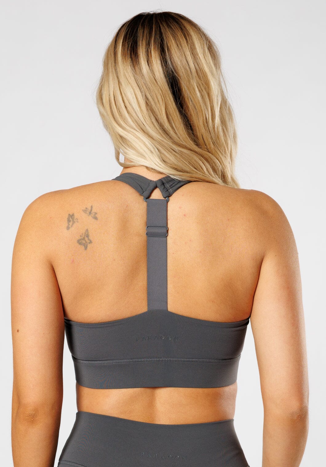 FormLux™ Locked In Bra Carbon Sports Bras Paragon Fitwear 