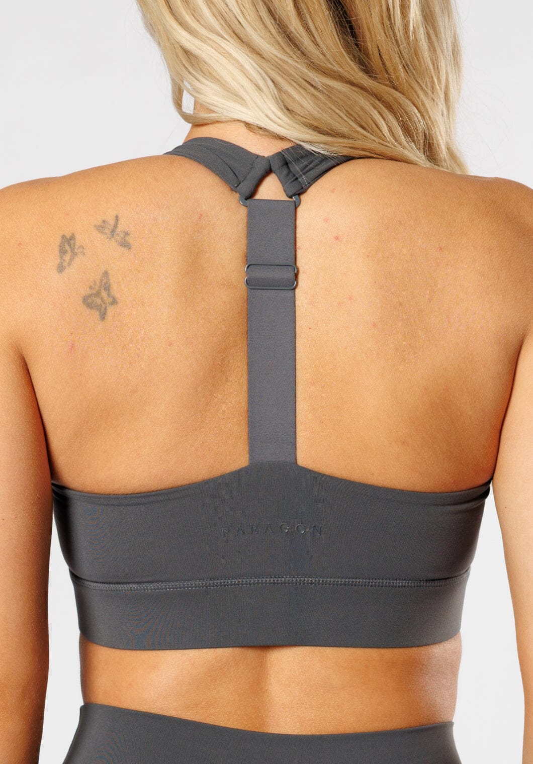 FormLux™ Locked In Bra Carbon Sports Bras Paragon Fitwear 