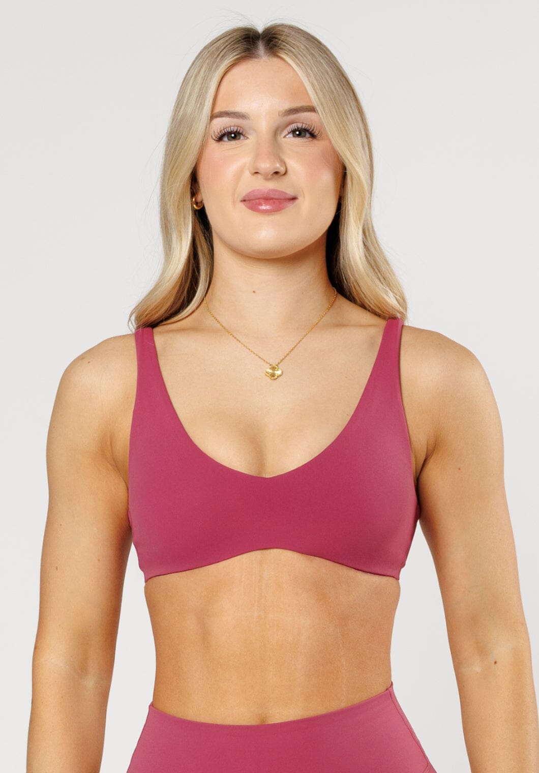 FormLux™ Curve LiteSculpt™ Bra Raspberry Sports Bras Paragon Fitwear 