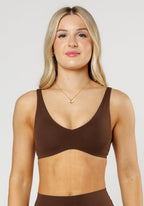 FormLux™ Curve LiteSculpt™ Bra Walnut Sports Bras Paragon Fitwear 