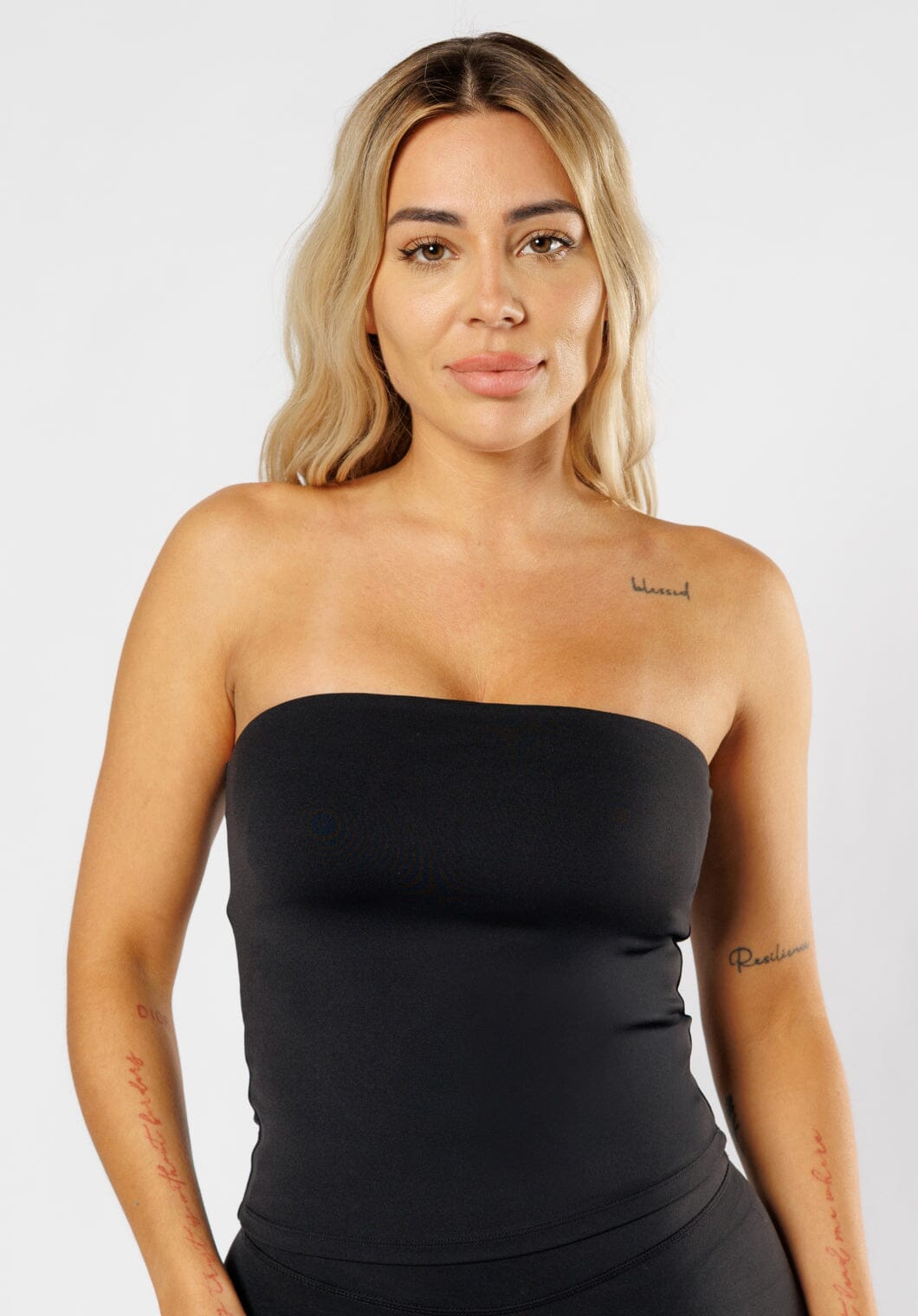 RecStretch™ Strapless Brami Black Sports Bras Paragon Fitwear 