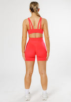 CurveFlex™ Hourglass Sculptseam® Plus Seamless Shorts 6” Hot Tropic Shorts Paragon Fitwear 