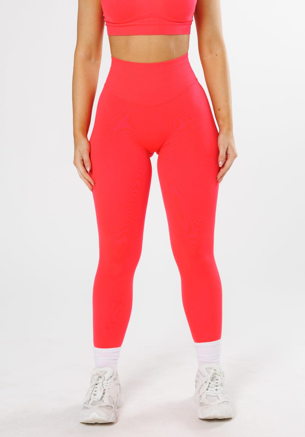 CurveFlex Hourglass Sculptseam® Plus Seamless Legging Hot Tropic Leggings/Joggers Paragon Fitwear 