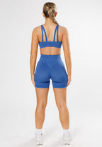 CurveFlex™ Hourglass Sculptseam® Plus Seamless Shorts 6” Abyss Shorts Paragon Fitwear 