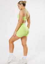 RecStretch Original Sculptseam® Plus 5" Short Lemon Lime Shorts Paragon Fitwear 