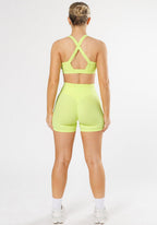 RecStretch Original Sculptseam® Plus 5" Short Lemon Lime Shorts Paragon Fitwear 