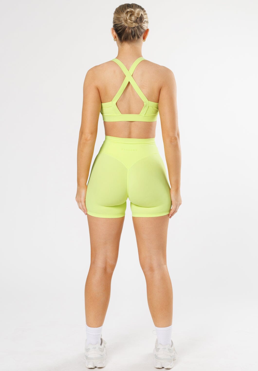 RecStretch Original Sculptseam® Plus 5" Short Lemon Lime Shorts Paragon Fitwear 