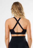 RecStretch™ Defy Bra Black Sports Bras Paragon Fitwear 