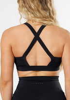 RecStretch™ Defy Bra Black Sports Bras Paragon Fitwear 