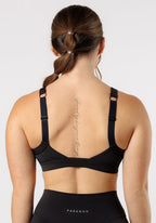 Reluna™ Gemini Bra Black Sports Bras Paragon Fitwear 