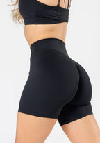 RecStretch Levitate Sculptseam® Plus Short 6” Black Shorts Paragon Fitwear 